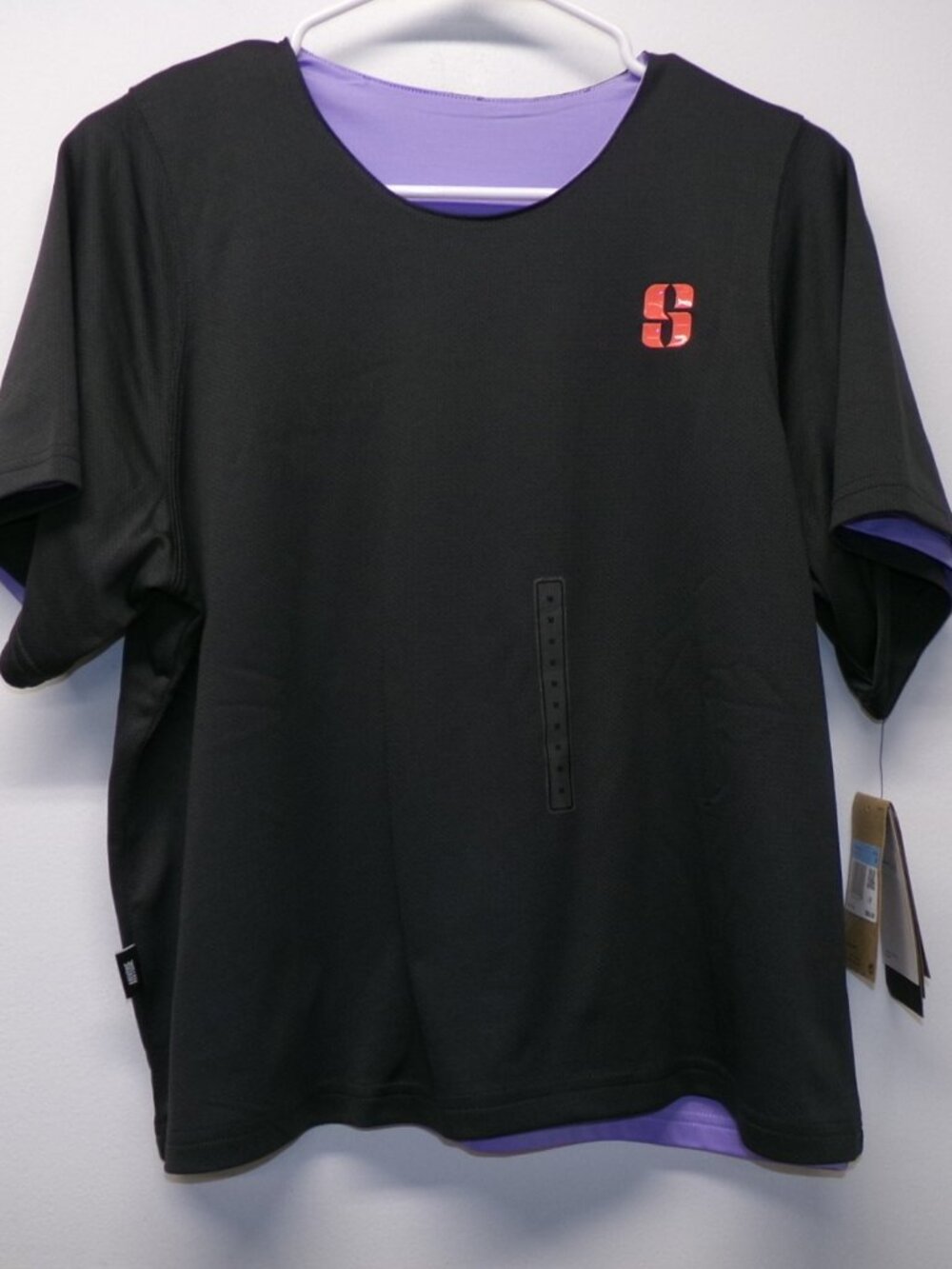NWT Nike Sabrina Lonescu Reversible Dri-Fit Shirt IH3922 Women's M Gray Purple